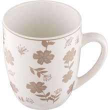 Кружка ARDESTO Ravenna 360 мл White/Beige (AR1336R)