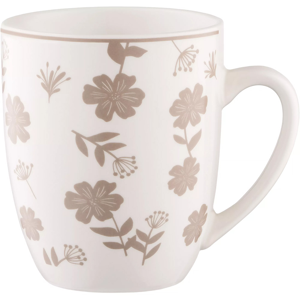 Кружка ARDESTO Ravenna 360 мл White/Beige (AR1336R)