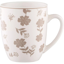 Кружка ARDESTO Ravenna 360 мл White/Beige (AR1336R)