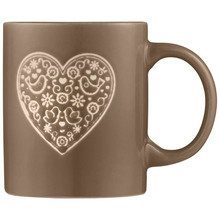 Кружка ARDESTO Heart 320 мл grey (AR3074G)