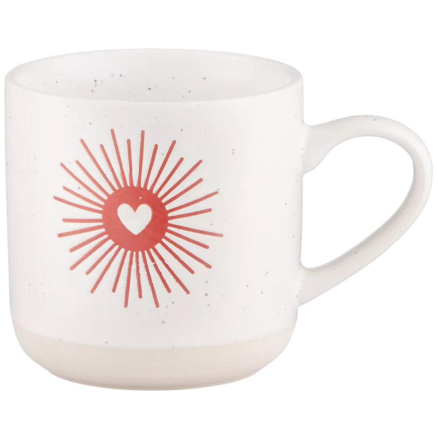 Кухоль ARDESTO Heart 350 мл white (AR3076) Тип кухоль