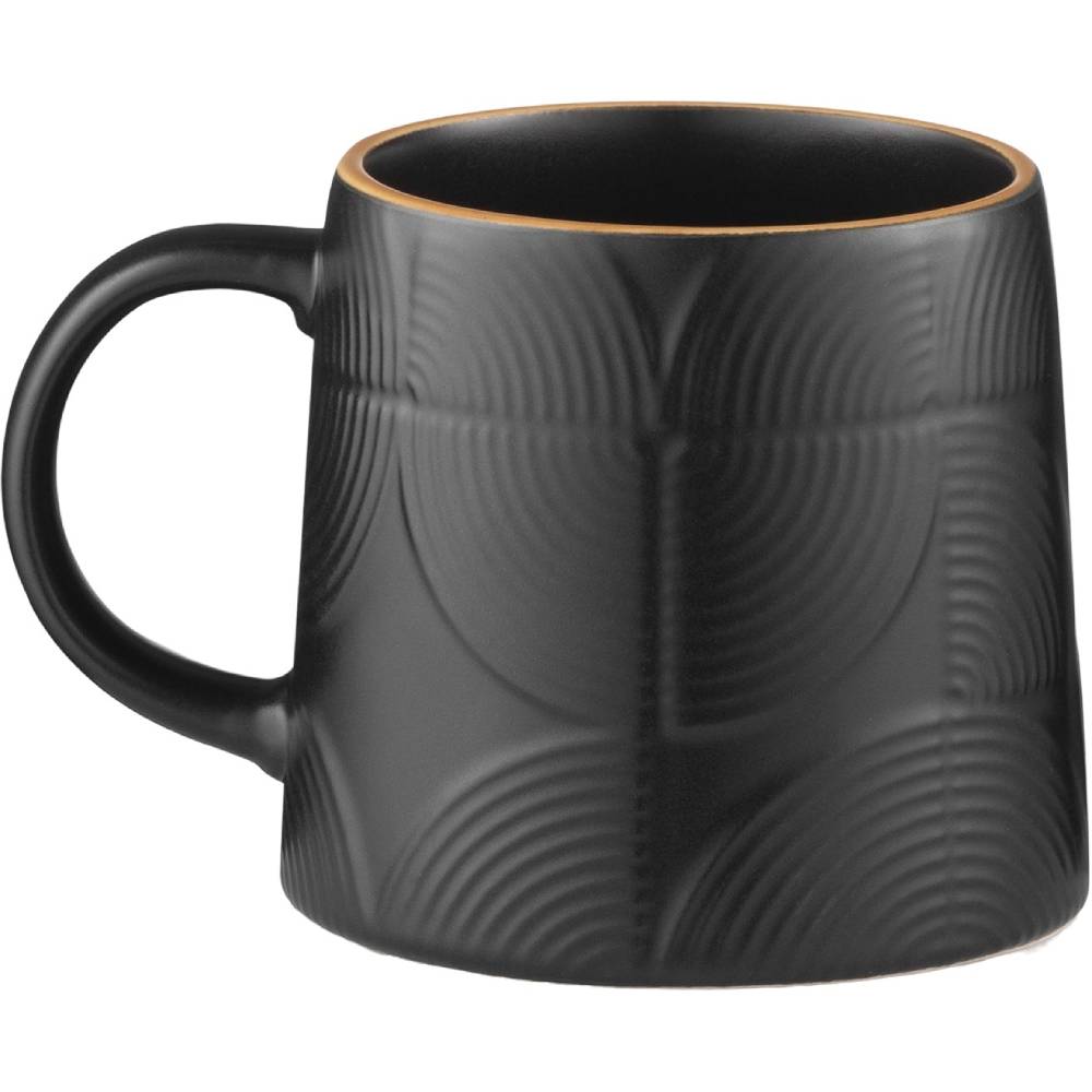 Кухоль ARDESTO Dafne 420 мл Black (AR3067BK) Додатково Висота: 6.4 см; діаметр: 8.5 см (верхній)