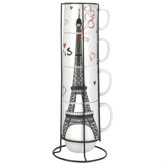 

Набор чашек LIMITED EDITION PARIS 4 х 420 мл (B1163-09359-4), PARIS