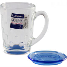 Кухоль з кришкою LUMINARC NEW MORNING PEARS BLUE (P0288)