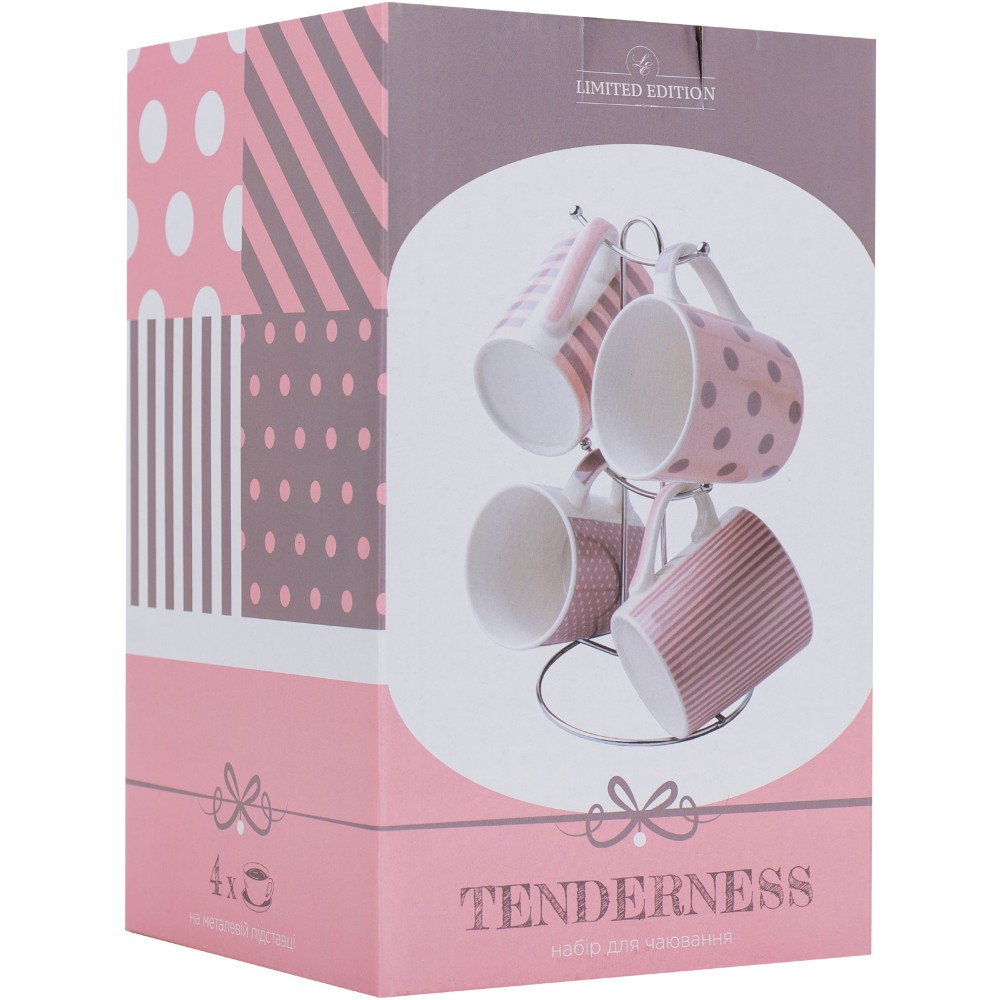 Зовнішній вигляд Набір кухлів LIMITED EDITION TENDERNESS 4 х 280 мл (D76-T2312)