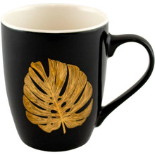 Кружка KERAMIA Golden leaf Palm 360 мл (21-279-066)