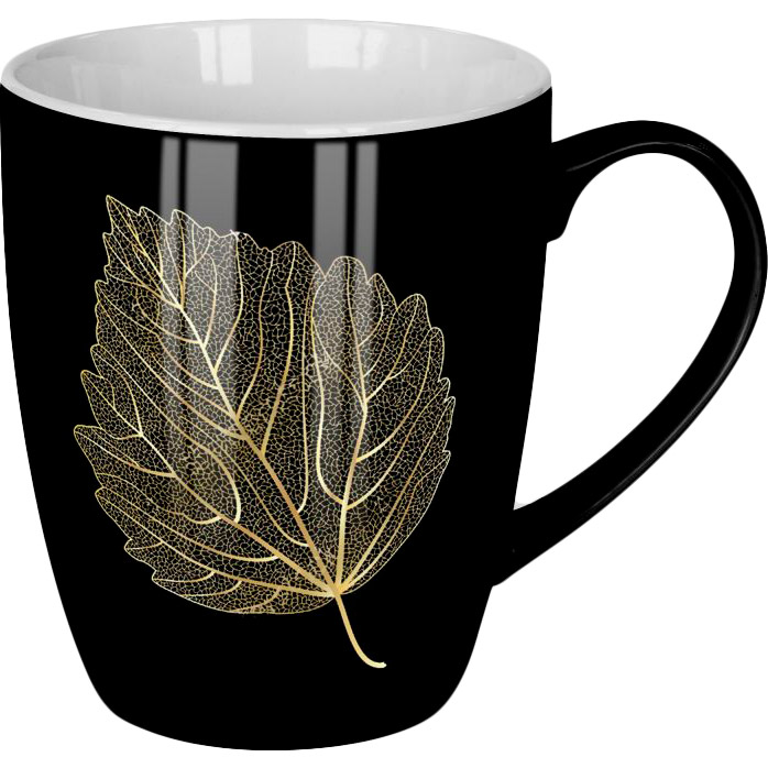 

Кружка KERAMIA Golden leaf 360 мл (21-279-069), Чашка "Golden leaf" 360мл. (21-279-069)