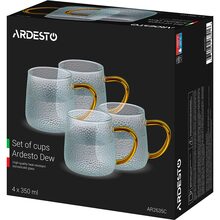 Набір кухлів ARDESTO Dew 350 мл 4 пр. (AR2635C)