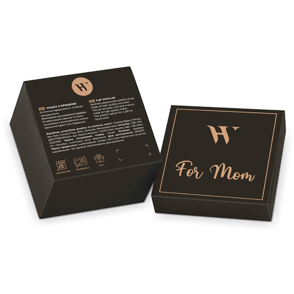 Кружка WESTHILL FOR MOM 360 мл Black (MCO21-141) Тип кружка