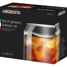 Набір склянок ARDESTO Jar 380 мл 2шт (AR2638G)