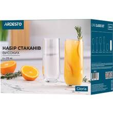Набір склянок ARDESTO Gloria 315 мл 6 шт (AR2631GT)
