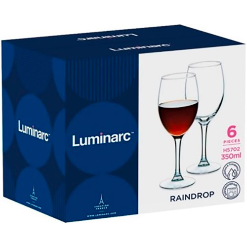 Набор бокалов LUMINARC RAINDROP 6 х 450 мл (Q5488) Тип бокал