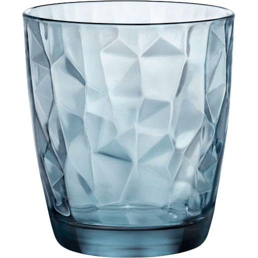 Стакан BORMIOLI ROCCO Diamond Ocean Blue 390 мл (302259M02321990)