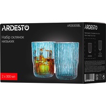 Набор стаканов ARDESTO 2 х 300 мл Blue (AR2630SBL)