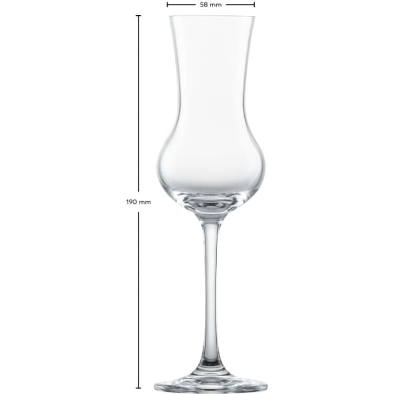 Набір келихів SCHOTT ZWIESEL Bar Special 6х113 мл (111232) Призначення граппа