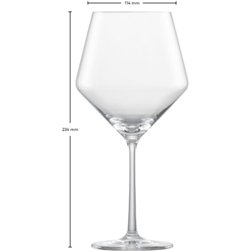 Набір келихів SCHOTT ZWIESEL Pure 6х700 мл (112421) Набір келихів SCHOTT ZWIESEL Pure 6х700 мл (112421) Призначення червоне вино
