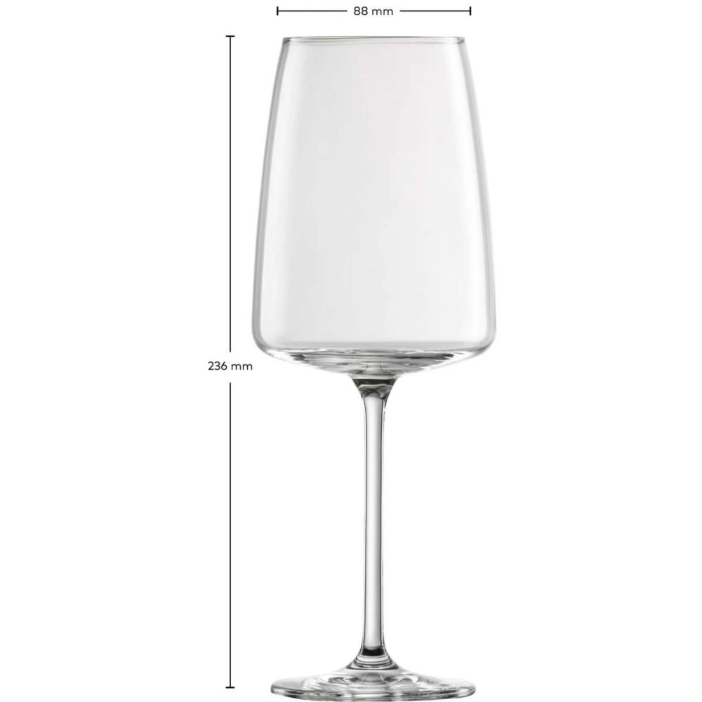 Набір келихів SCHOTT ZWIESEL Fruity & Delicate 0,535 л 2 шт. (122427) Об'єм 535