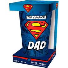 Стакан ABYSTYLE DC COMICS The Original "S" Dad Супермен 400 мл (TGGVER002)
