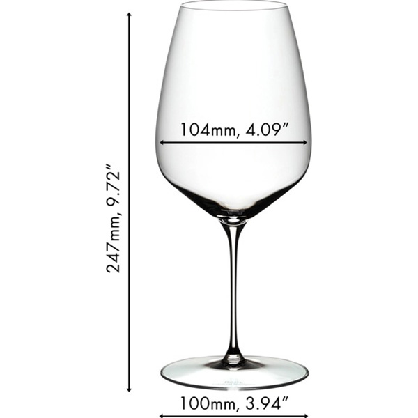 Набор бокалов RIEDEL Cabernet Veloce 825 мл 2 шт (6330/0) Объем 825