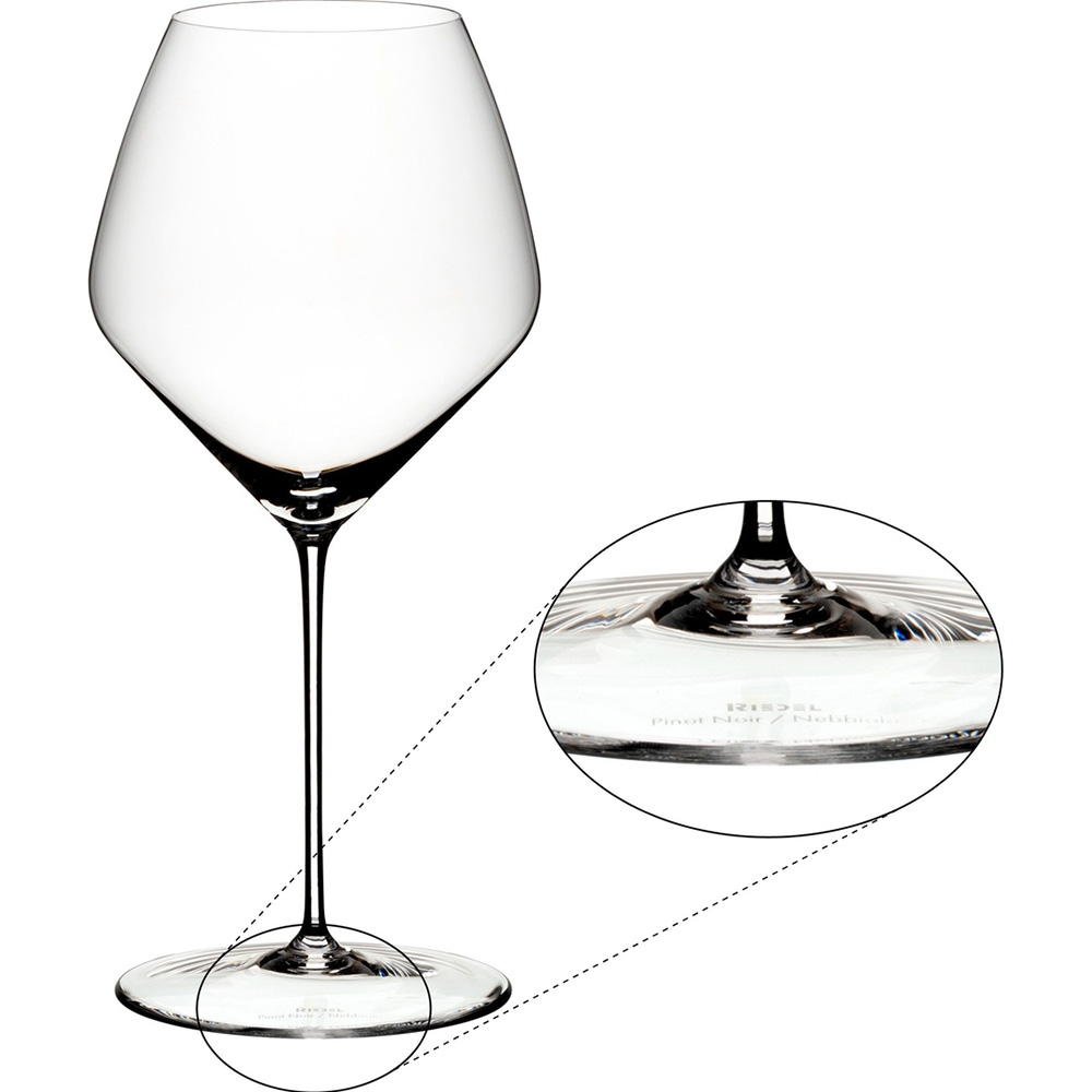 Набор бокалов RIEDEL Veloce Pinot Noir/Nebbiolo 768 мл 2 шт (6330/07) Предназначение красное вино