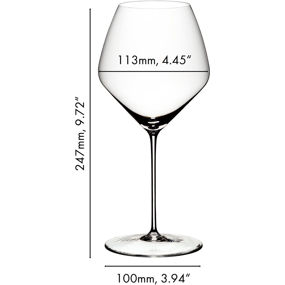 Набор бокалов RIEDEL Veloce Pinot Noir/Nebbiolo 768 мл 2 шт (6330/07) Объем 768