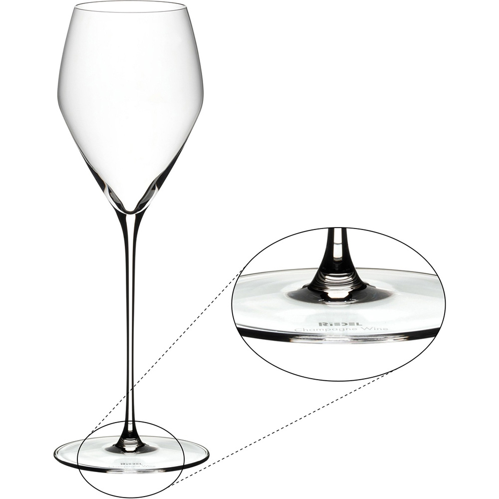 Набор бокалов RIEDEL Veloce 327 мл 2 шт (6330/28) Предназначение шампанское