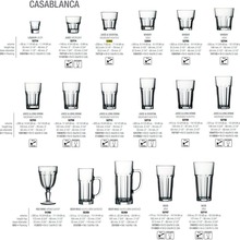Набор стаканов PASABAHCE Casablanca 265 мл 3 шт (52705-3)