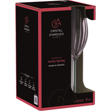 Набір келихів CD'A Swirly Spring 4 х 210 мл (V9137)