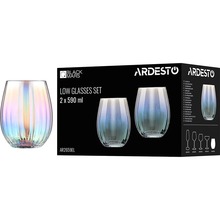 Набір склянок ARDESTO Black Mars Zenith 590 мл 2 шт (AR2659EL)