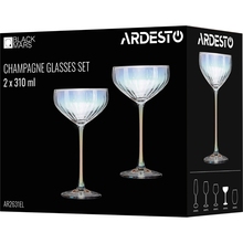Набор бокалов ARDESTO Black Mars Zenith 310 мл 2 шт (AR2631EL)