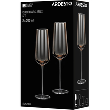 Набор бокалов ARDESTO Black Mars Altair 300 мл 2 шт (AR2629GW)