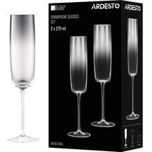 Набір келихів ARDESTO Black Mars Mira 270 мл 2 шт (AR2627GRG)