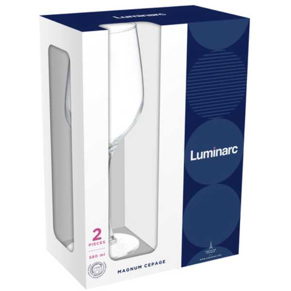 

Набор бокалов Luminarc Магнум Сепаж 2х580 мл (P3163/1), МАГНУМ СЕПАЖ