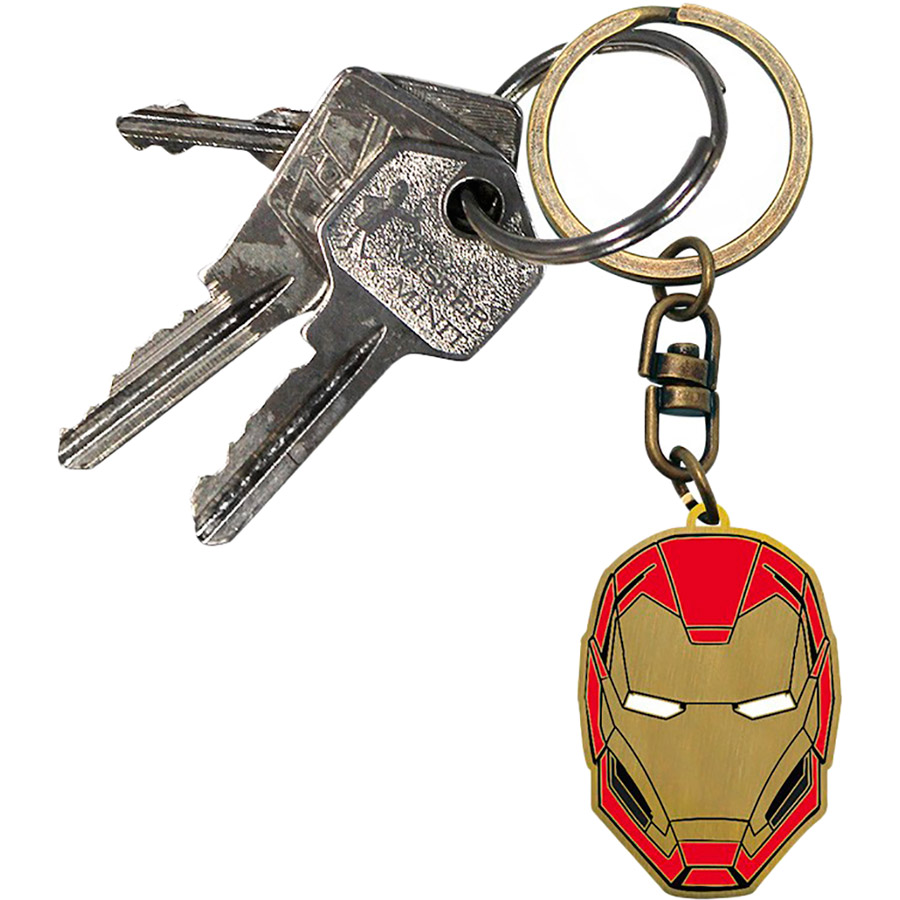 Брелок Abystyle Marvel Keychain Iron Man (ABYKEY164) Материал металл