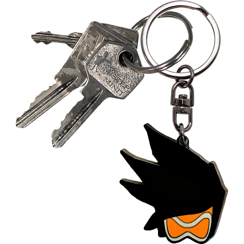 Брелок Abystyle Overwatch Keychain Tracer (ABYKEY170) Материал металл