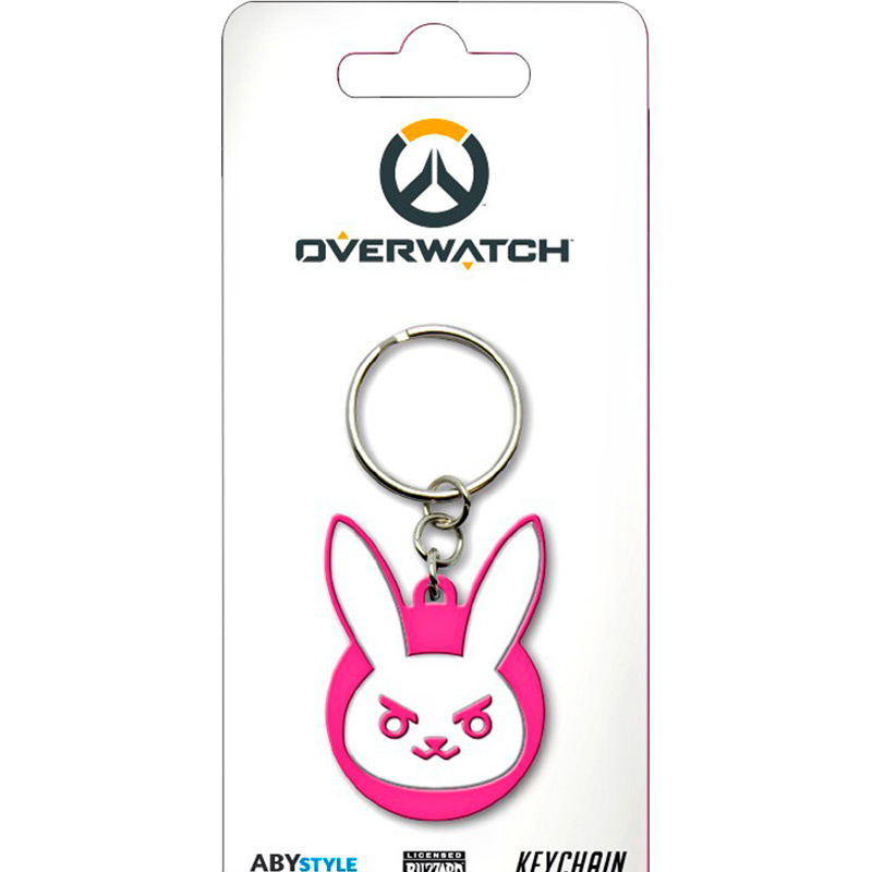 Брелок Abystyle Overwatch Keychain PVC D.VA (ABYKEY215) Материал ПВХ