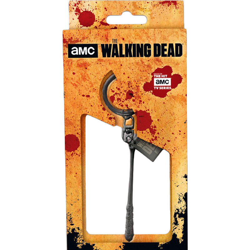 Брелок Abystyle The Walking Dead Keychain 3D Batte Negan (ABYKEY205) Матеріал метал