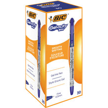 Набор гелевых ручек BIC Gelocity Stic Blue 0.5 мм 30 шт (3086123546295)