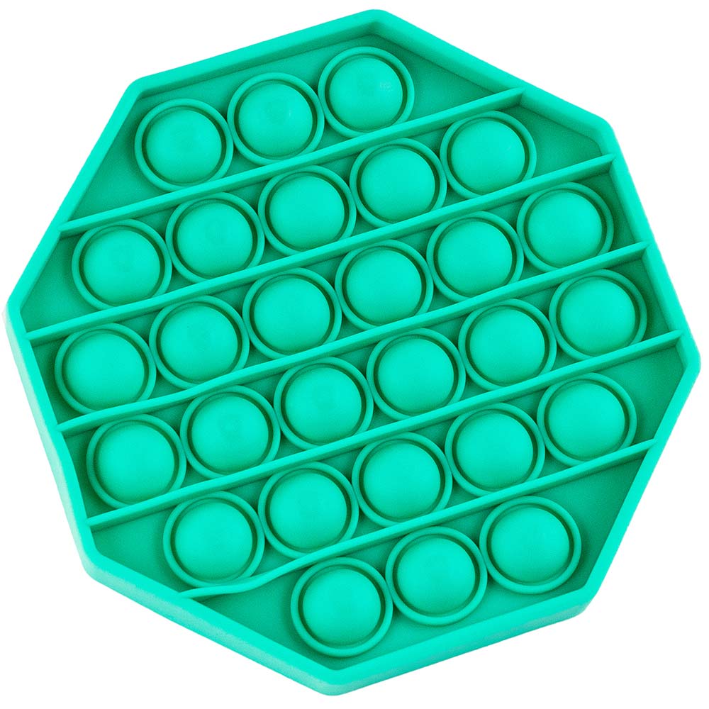 

Игрушка антистресс SIBELLY Pop It Mono Octagon Mint (SB-PPIT-OCT-MNT), Pop It Mono Octagon Mint