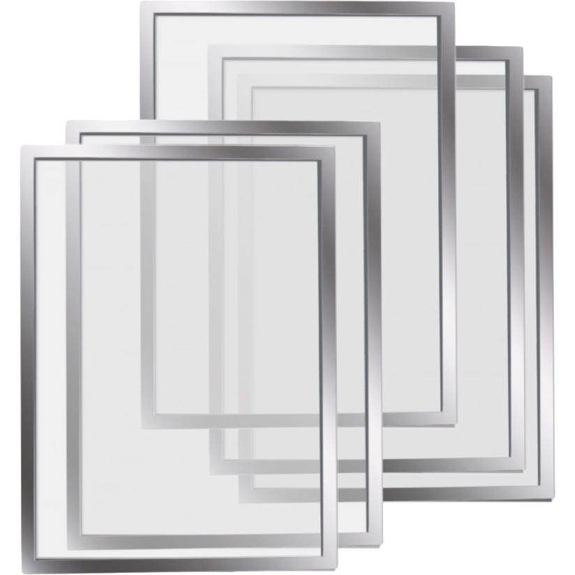 Рамки магнитные A4 Magnetofix Frame Silver Set (1130332) Для кого универсально