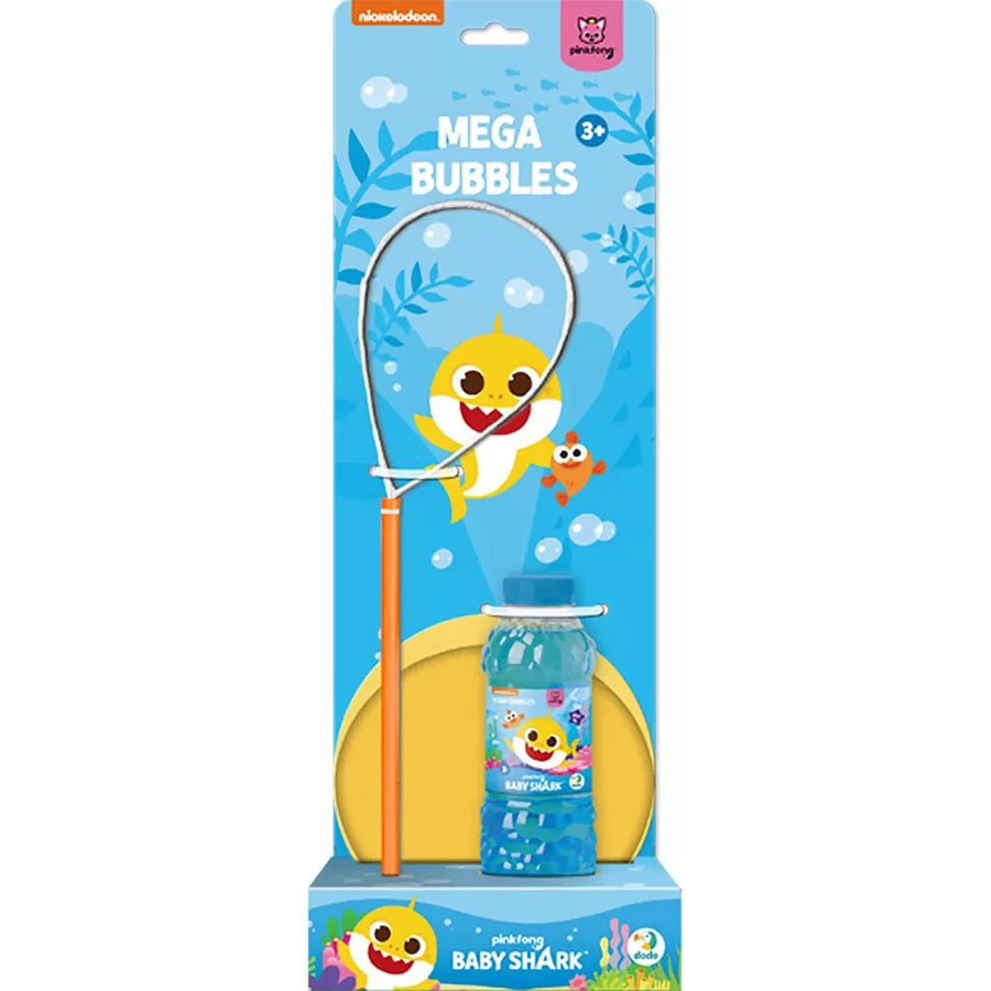 Мильні бульбашки Dodo Mega Bubbles Baby Shark 450 мл (200515)