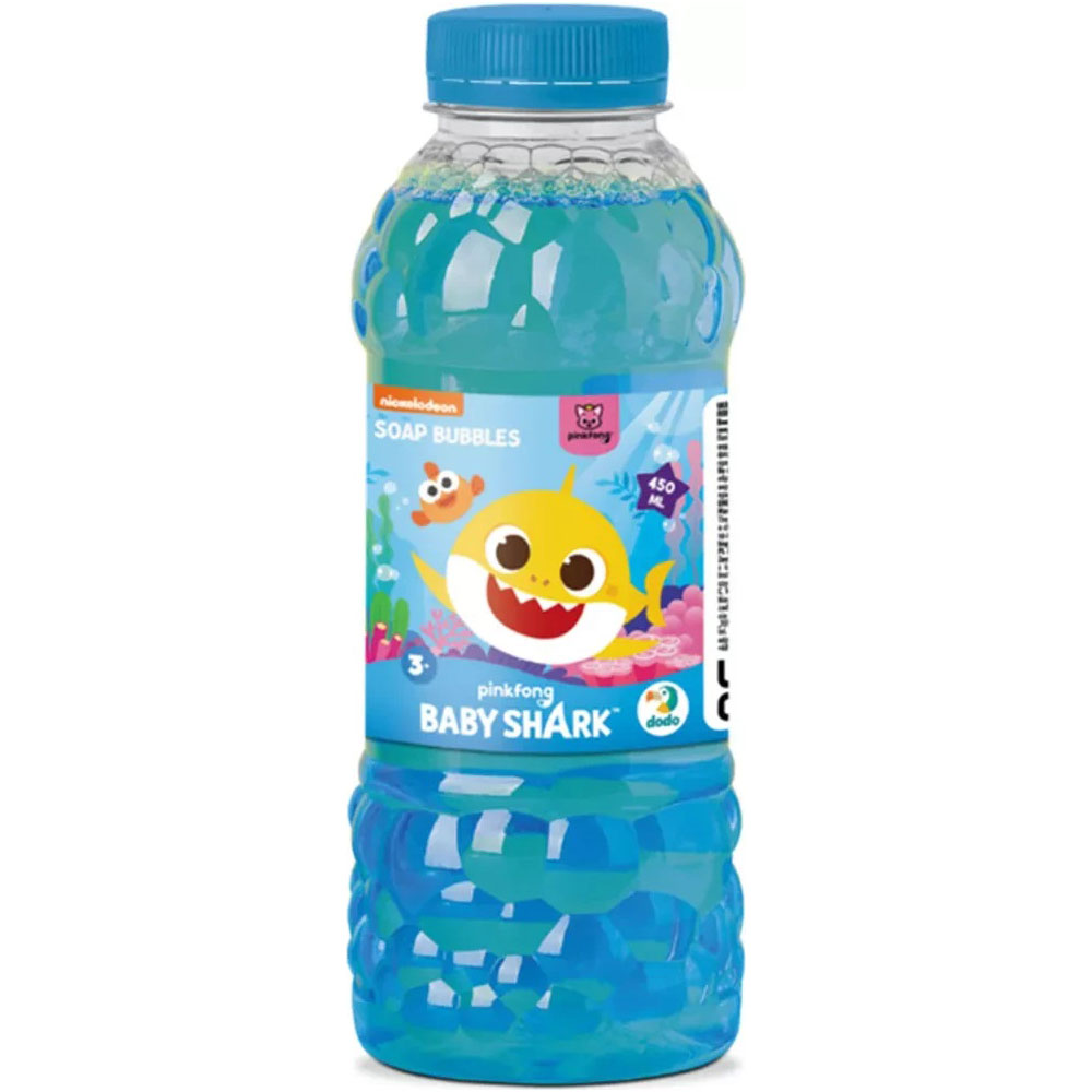 Мильні бульбашки Dodo Mega Bubbles Baby Shark 450 мл (200515) Вік, років від 3 років