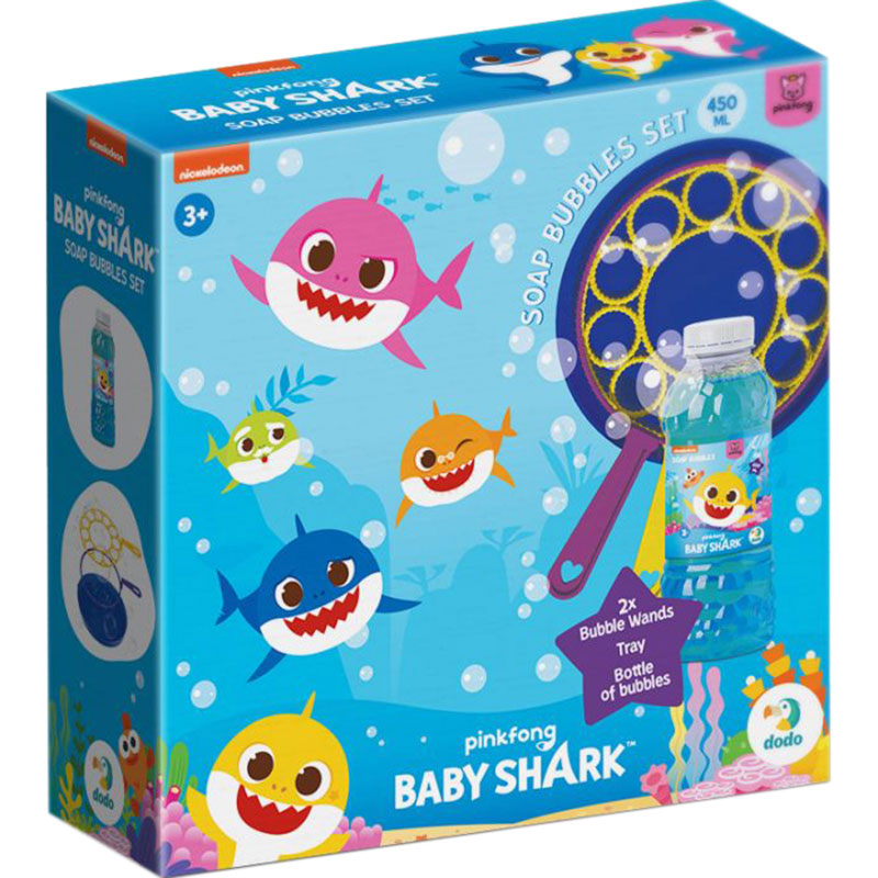 Набір мильних бульбашок DODO Baby Shark 450 мл (200517)