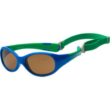 Детские солнцезащитные очки Koolsun Flex Blue/Green (Размер 0+) (KS-FLRS000)