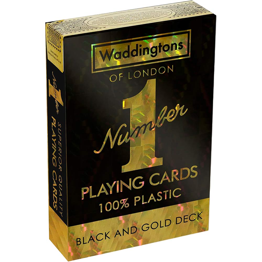 Игральные карты WINNING MOVES WADDINGTONS No.1 Black and Gold (WM00755-EN1-12)