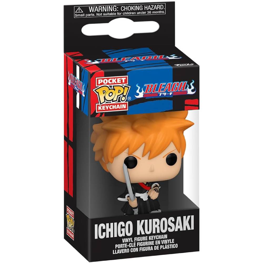 Брелок Funko Pop Bleach Ichigo Kurosaki Блич Ичиго Куросак (76527) Возраст, лет от 3 лет