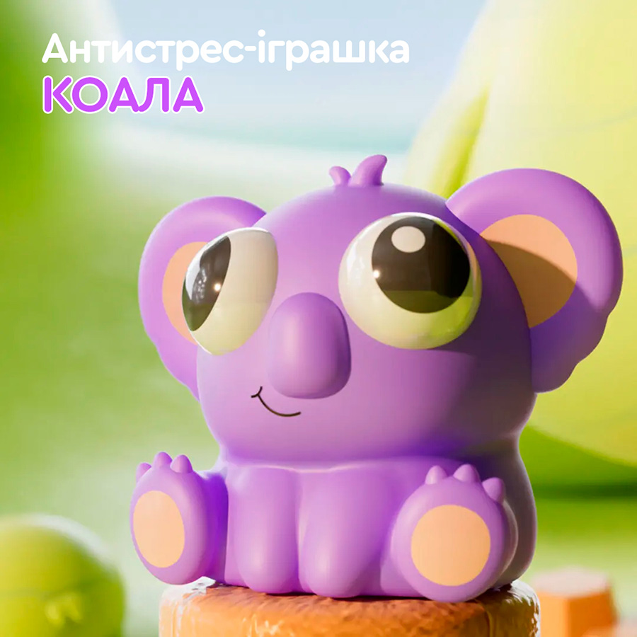 Игрушка-антистресс SIBELLY Pop Up Eyes Squeeze Коала (PUP-SB-KL) Для кого универсально