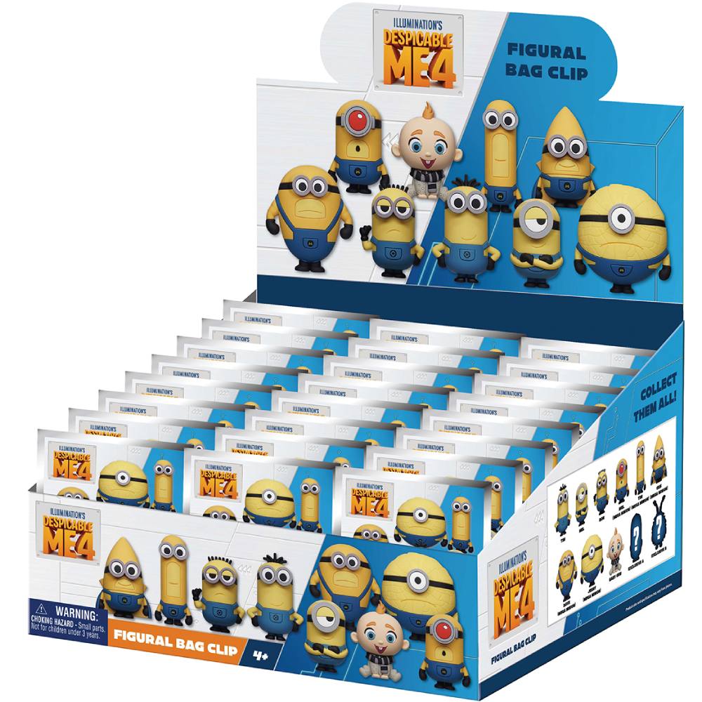 Игровая фигурка-сюрприз MONOGRAM на клипсе Гадкий я 4 (76105) Фигурки и наборы брелок