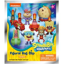 Фигурка-сюрприз MONOGRAM на клипсе Nickelodeon Губка Боб S6 (63345)