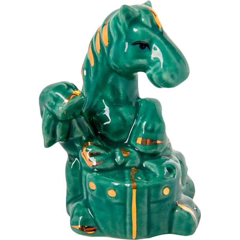 Фігурка LEFARD Конячка з подарунком 8 см Green/Orange (149-514)